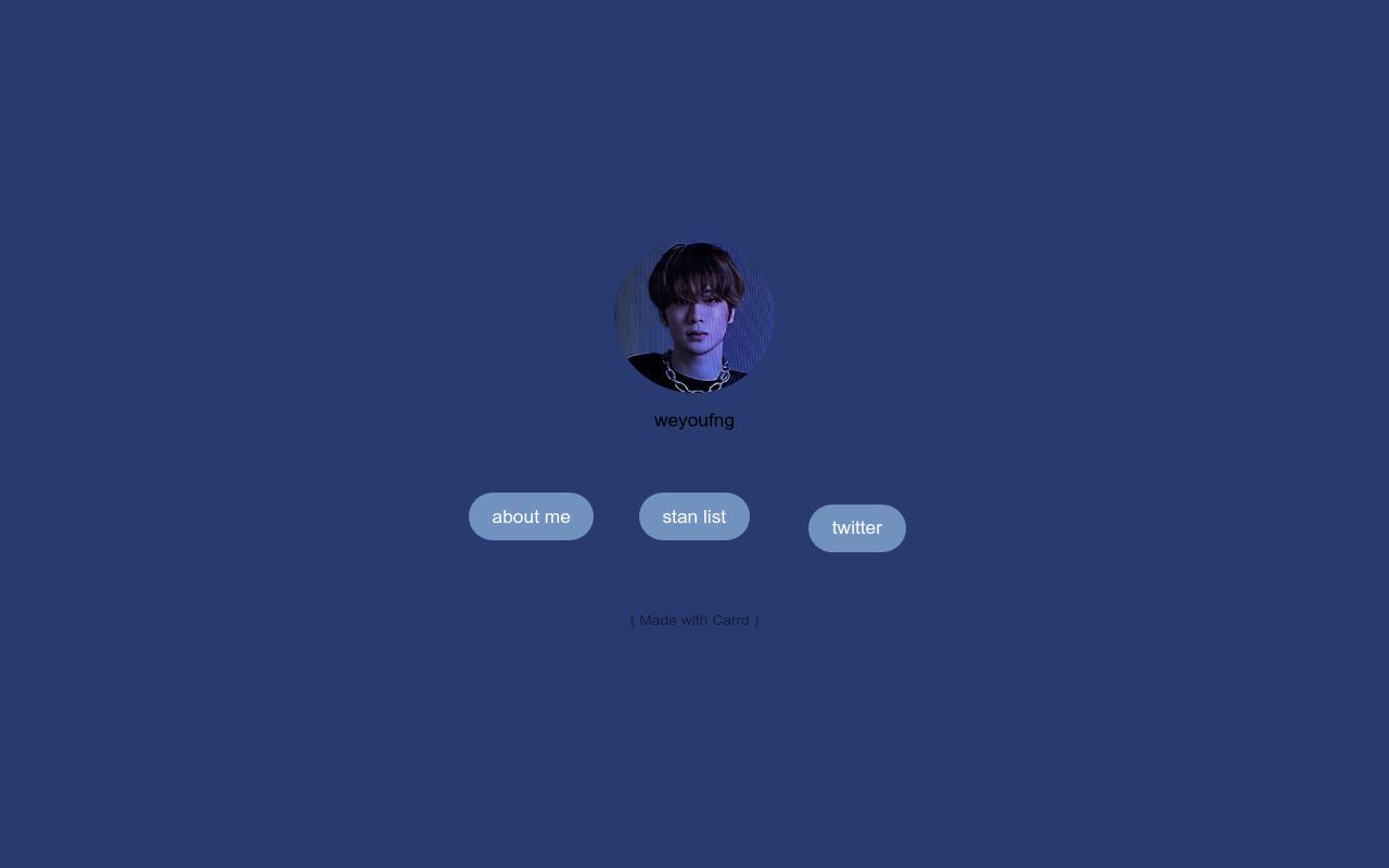Carrd profile picture for @karr